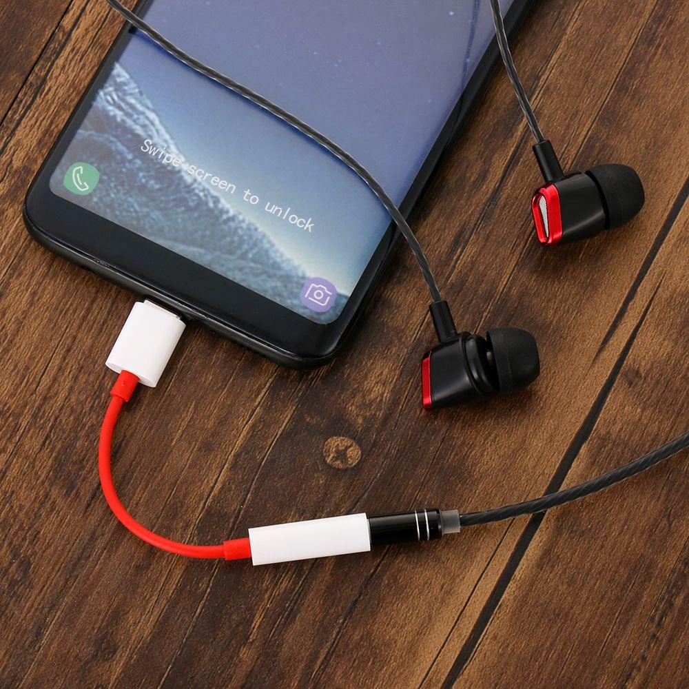 MYRONGVN Cáp ChuyểN ĐổI Âm Thanh LoạI c Sang 3.5mm Cho Oneplus 6T