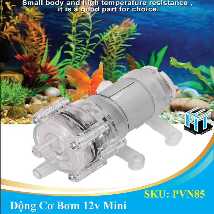 Động Cơ Bơm 12v Mini Dùng Cho Bể Cá Máy Rửa Tay