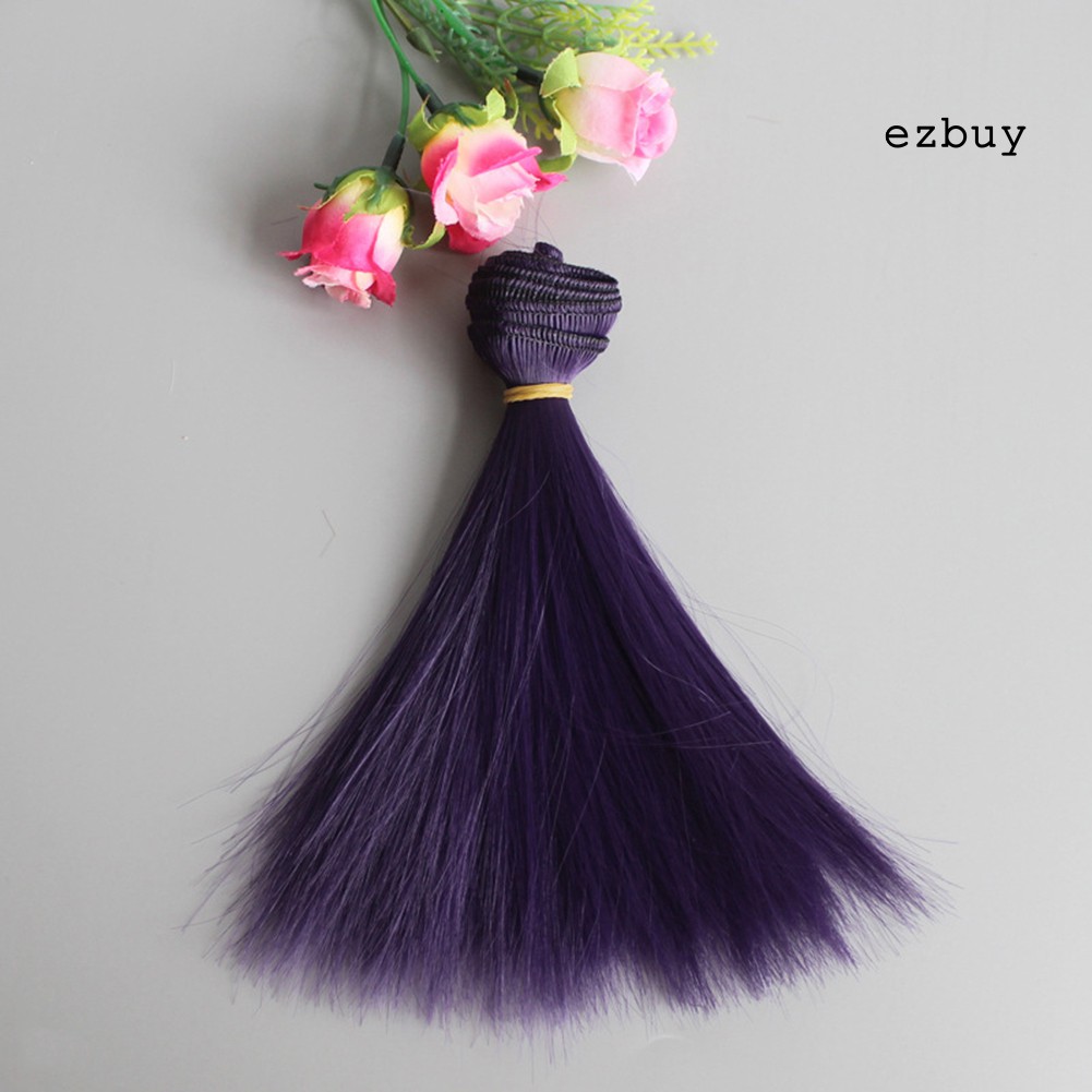 Tóc giả thẳng dài 15cm cho búp bê BJD/SD dễ thương xinh xắn