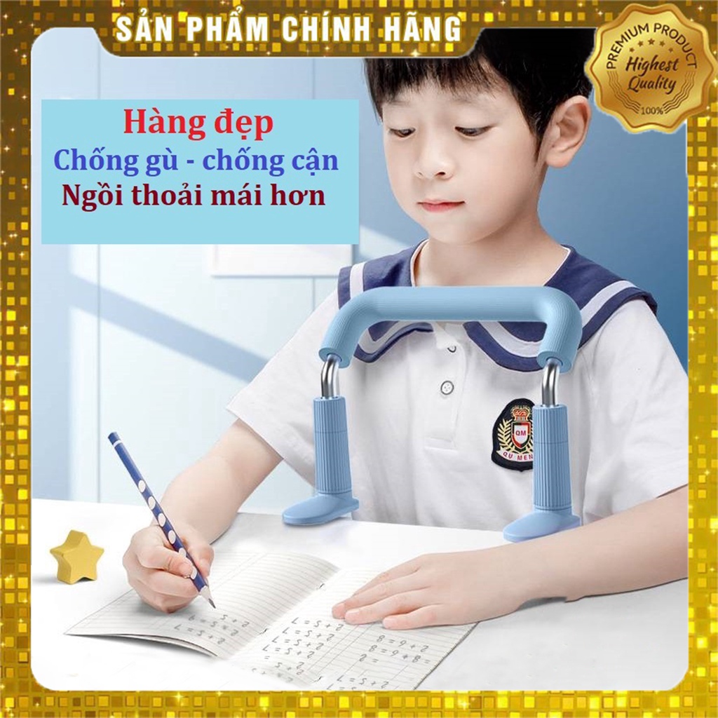 Giá đỡ ngực chống gù lưng cận thị, chống cằm chống cong vẹo cột sống, chống cằm cho bé