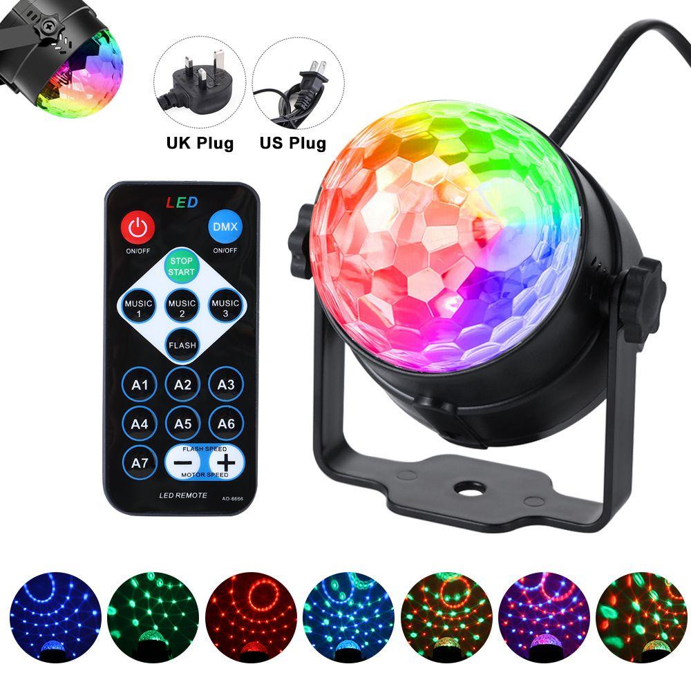 YOLA Đèn LED Hình Quả Bóng Ma Thuật Có Điều Khiển Từ Xa Tiện Dụng