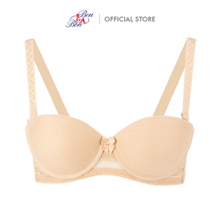 Áo lót cúp ngang, phủ ren mỏng bon bon - bv2527