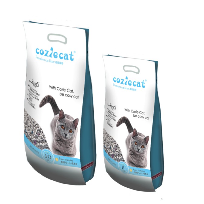 [ Bán sỉ ] Cát vệ sinh cho mèo than hoạt tính cho mèo Cozie cat 5 lít