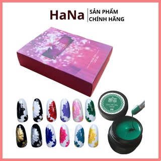 Sét gel vẽ Hu lian 12 màu