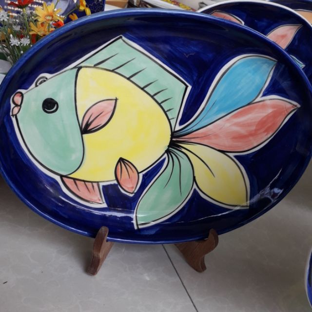 Dĩa thủ công trang trí