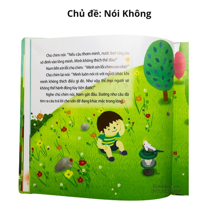 Sách Giáo Dục Giới Tính Dành Cho Trẻ Từ 3 Tuổi - Dạy Bé Biết Nói Không Khi Cần Thiết - Tân Việt