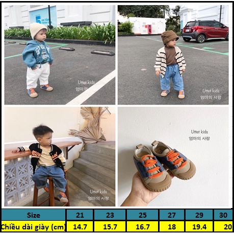 [Ảnh thật] GIÀY HÀN QUỐC 103 DÀNH CHO BÉ GÁI VÀ BÉ TRAI TỪ HƠN 1 TUỔI ĐẾN 5 TUỔI SIZE 21 ĐẾN 30