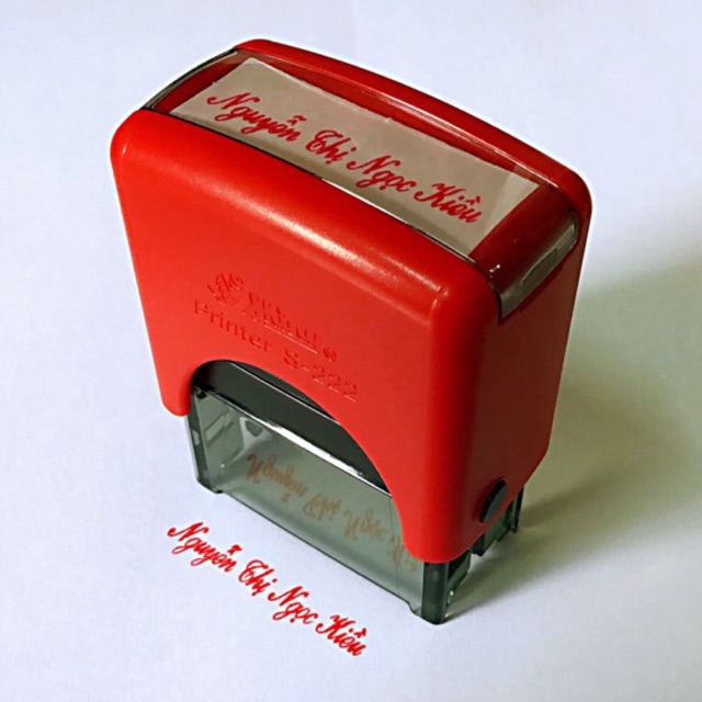 Khắc dấu tên hiệu Shiny S-222