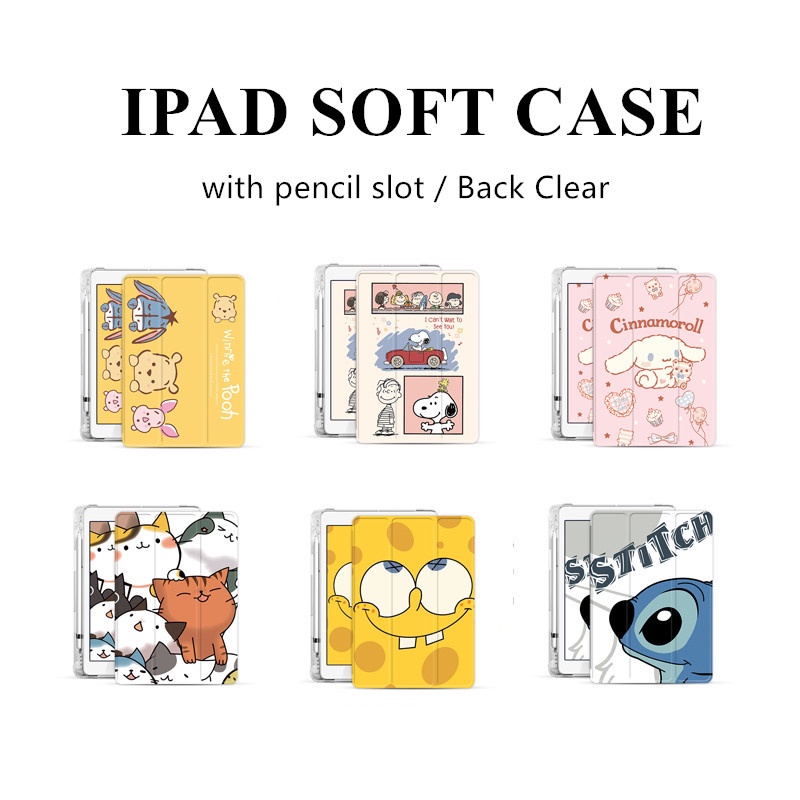 Bao Da Có Ngăn Đựng Bút Cảm Ứng Cho Ipad Air 10.5 "Air4 10.9" Ipad 10.2 "7Th 8th Pro11" 2018 2020