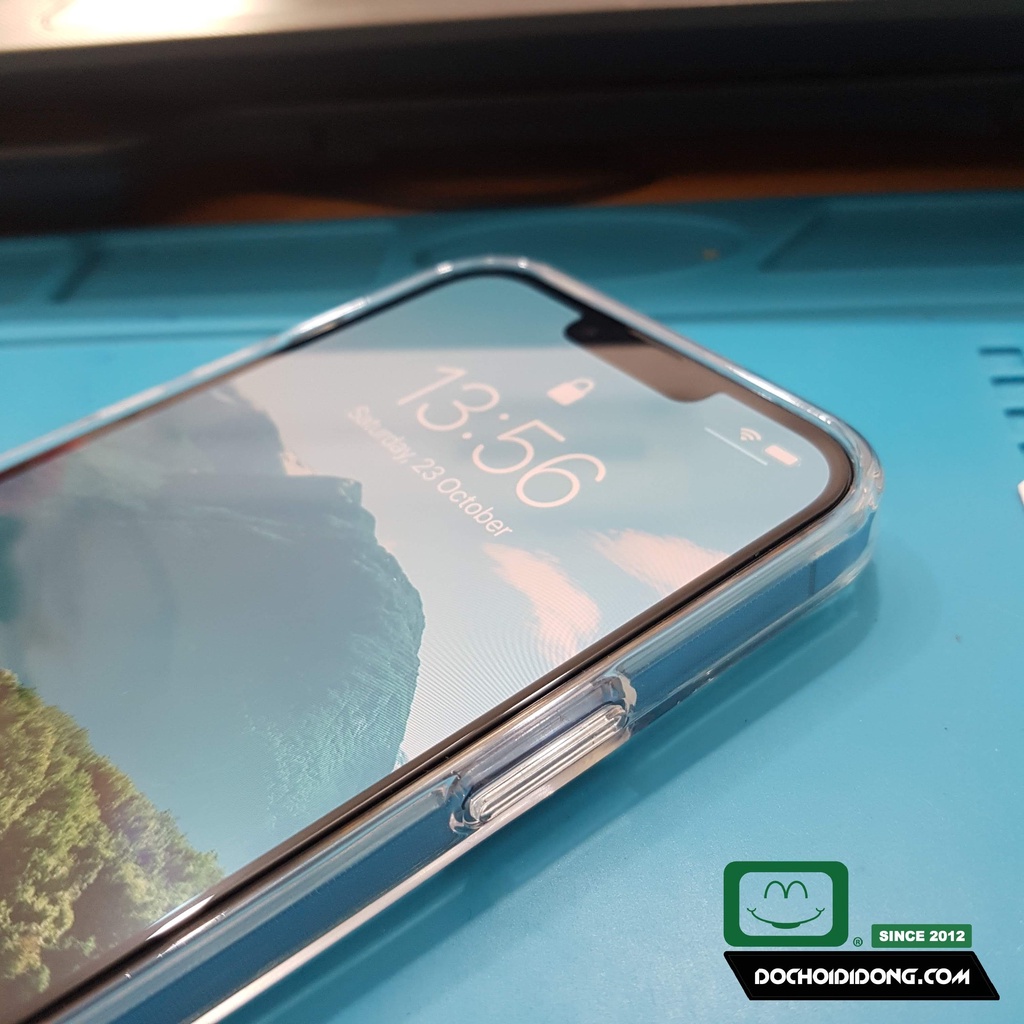 Ốp Lưng IPhone 13 Pro Max Mini Likgus Lưng Cứng Trong Viền Dẻo Trong Chống Sốc