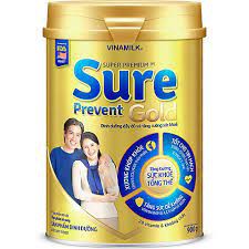 Sữa Sure Prevent của vinamilk loại 900g Date 4/2024
