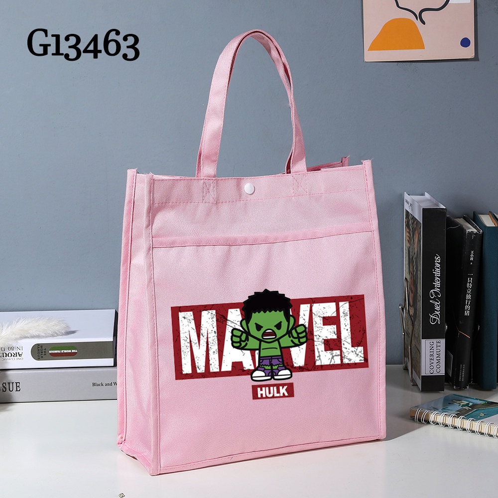 Ba Lô Đi Học In Họa Tiết Nhân Vật marvel Dành Cho Bé Trai Gái