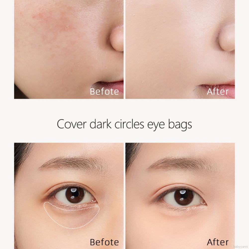 (Hàng Mới Về) Kem Che Khuyết Điểm Lâu Trôi Chống Thấm Nước Kiềm Dầu Dưỡng Ẩm | BigBuy360 - bigbuy360.vn