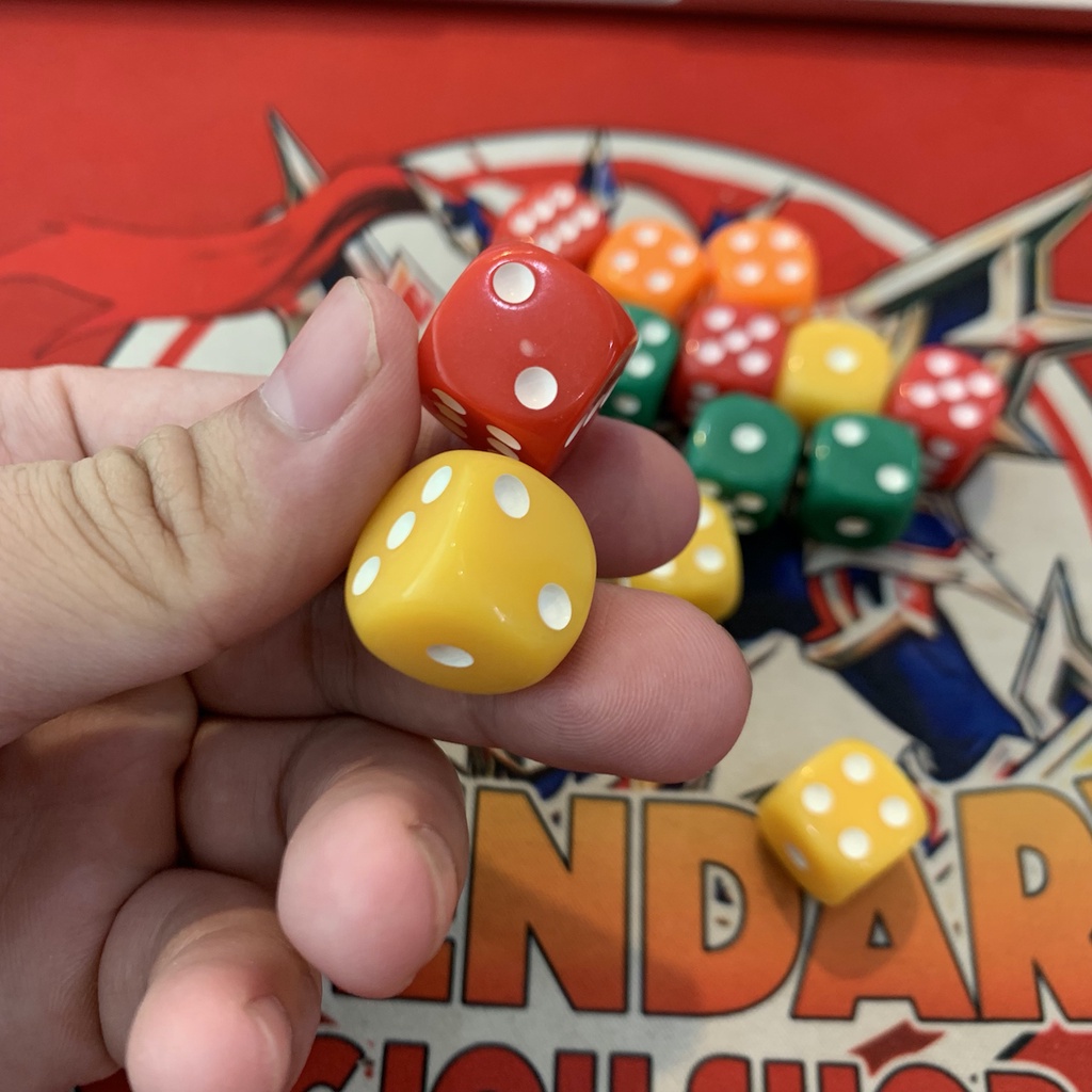 Combo Dice - Xúc Xắc - Xí Ngầu Đa Màu Sắc Chất Lượng Cao Phù Hợp Cho Các Loại Boardgame