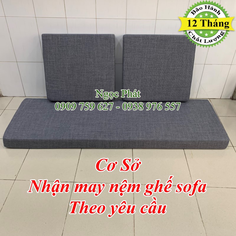 Nệm Ghế Gỗ Sofa Hiện Đại - Nhận May Nệm Ngồi Theo Yêu Cầu NGỌC PHÁT