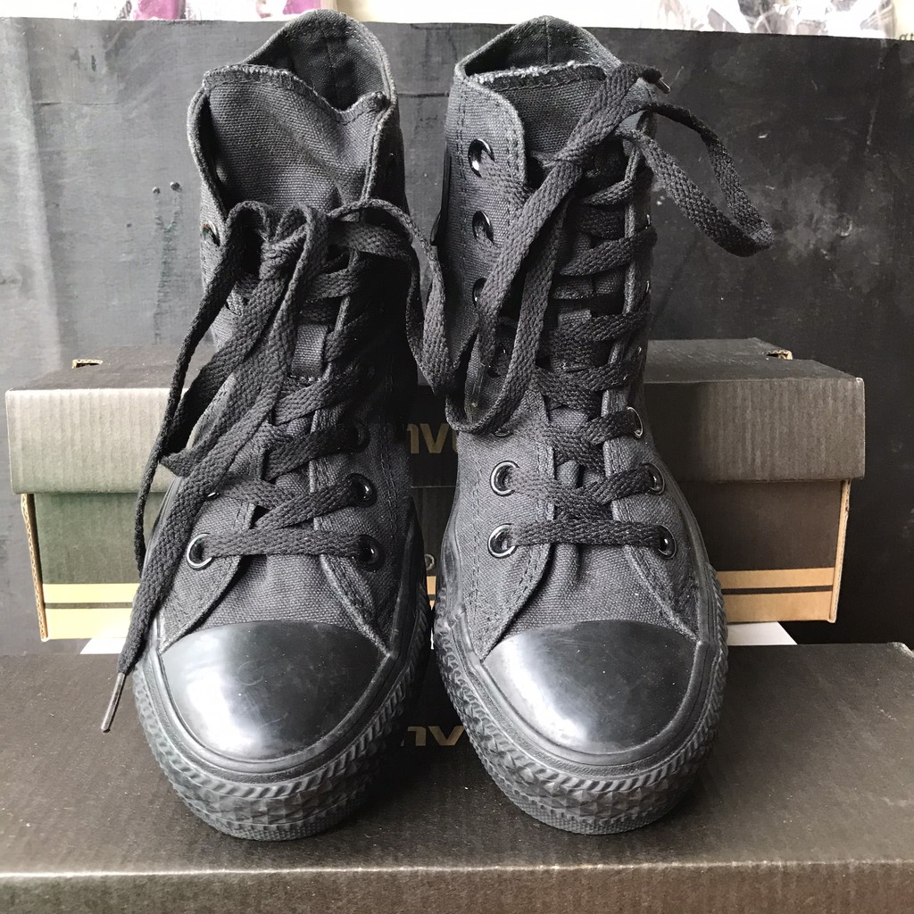 GIÀY CONVERSE  CỔ CAO SIZE 36.5 - REAL 100% - 2HAND