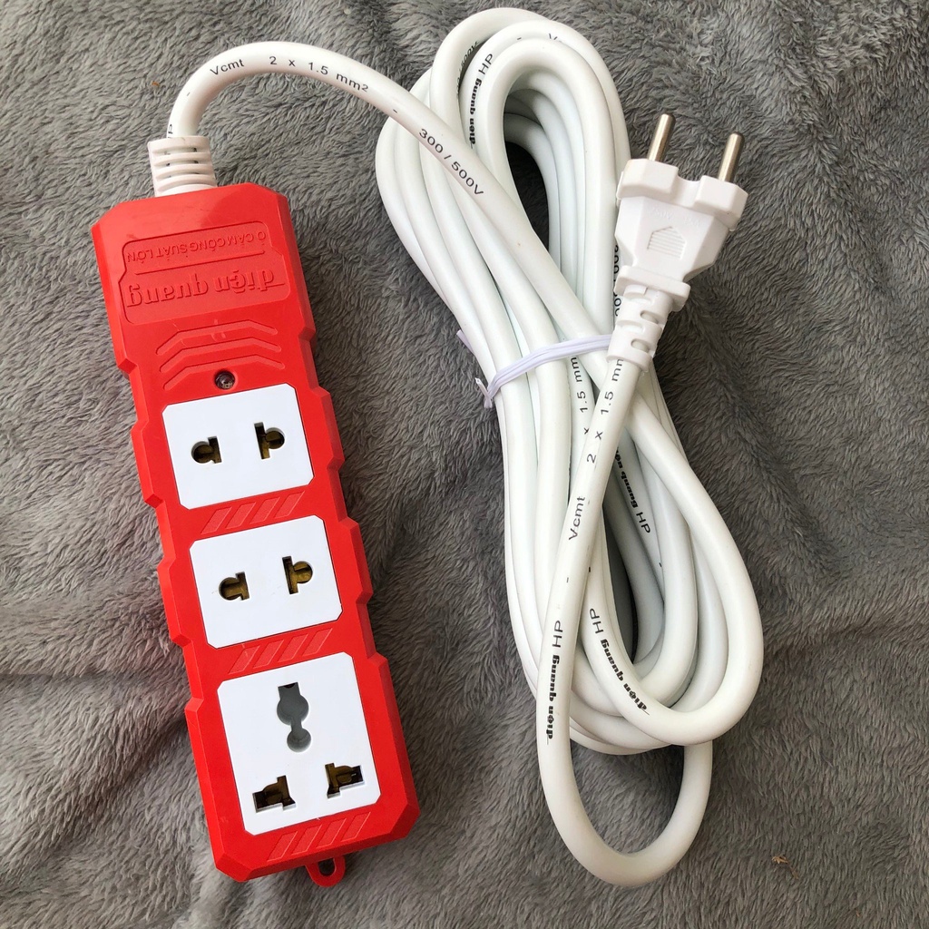 Ổ cắm công suất lớn Điện Quang 4000W - Ổ điện chịu tải ĐQ ESKHP Dây dài đến 10m tùy chọn