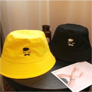 Nón Bucket Hình Râu Cute , Mũ Tai bèo Nam Nữ