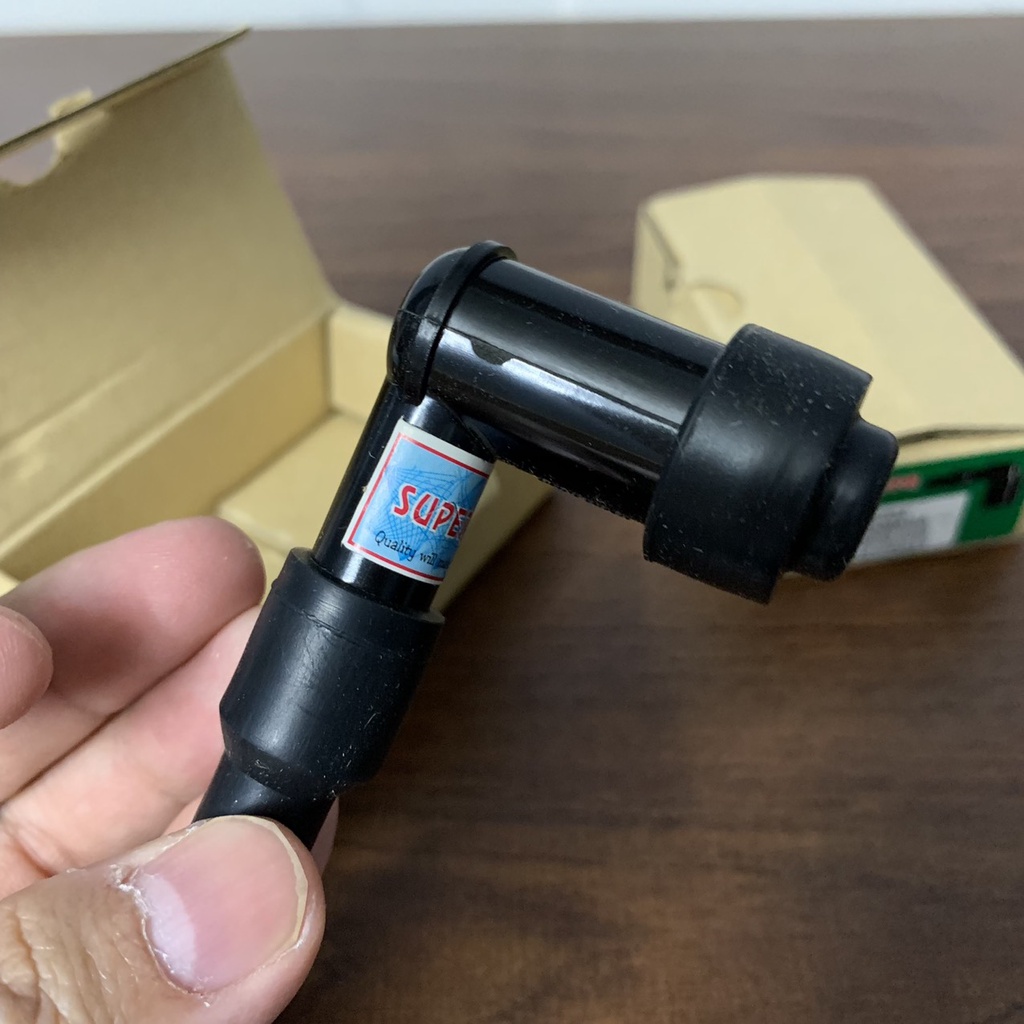 Nắp chụp bugi Honda Yamaha, tẩu bugi Honda Yamaha thái lan nhập khẩu có trở - cam kết chất lượng - KT Shop