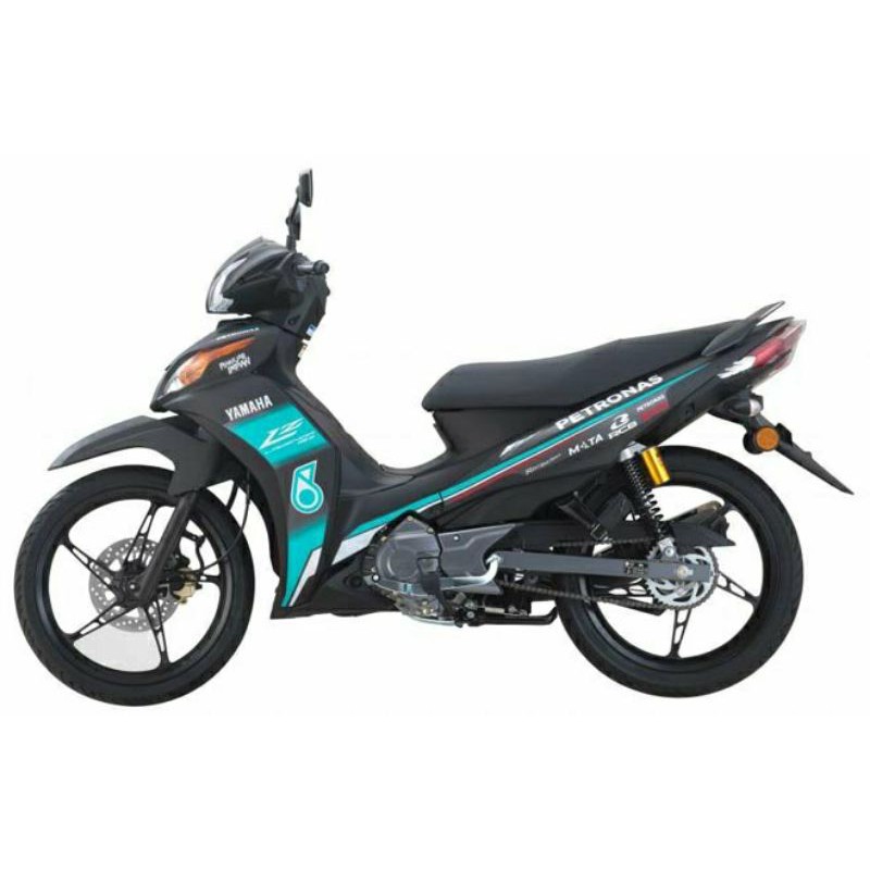 tem rời jupiter đen phối xanh - decal ruby