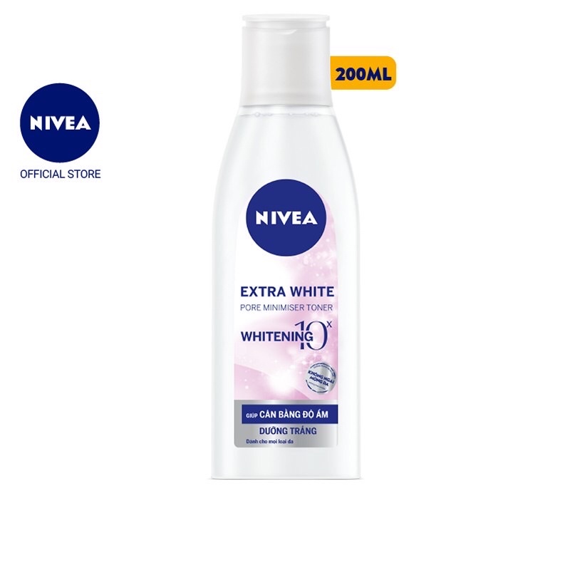 Nước Hoa Hồng Nivea Extra White 200ml