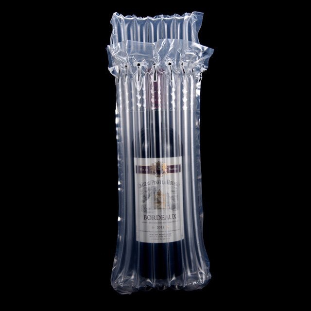 Bao bì đóng gói, túi nilon, cột khí, bọc khí chống sốc Airpac vận chuyển hàng hóa dễ vỡ 7 cột bọc đồ cỡ 33cm x 8cm