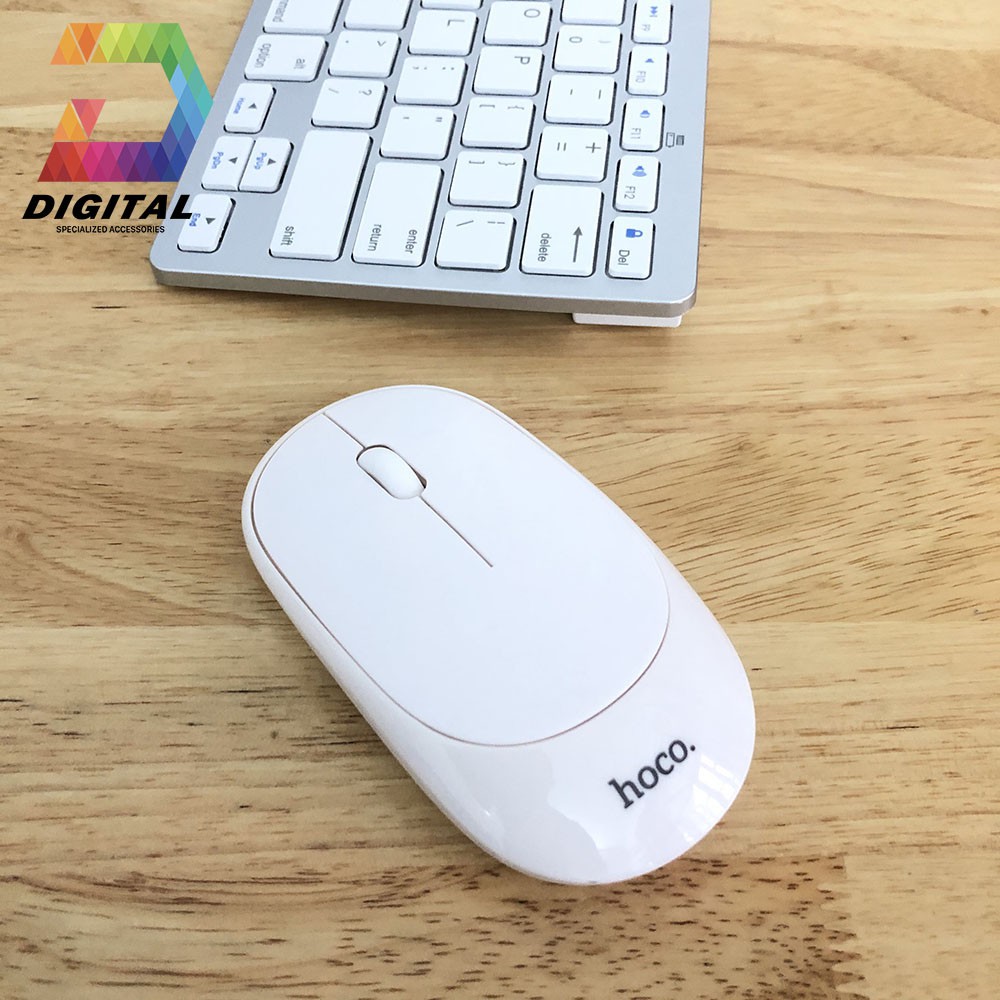 Combo Chuột Và Bàn Phím Không Dây Hoco Di05 Chính Hãng Kết Nối Qua Bluetooth | BigBuy360 - bigbuy360.vn