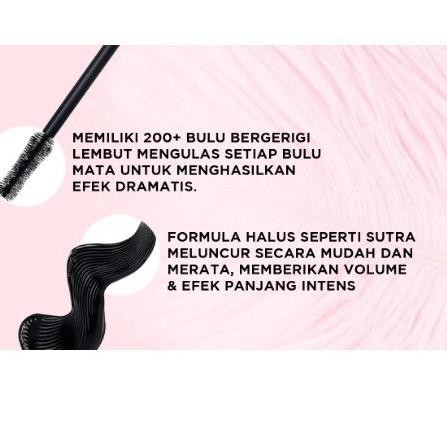 (hàng Mới Về) Mascara Loreal Paris Chống Thấm Nước Làm Dày Mi Tự Nhiên