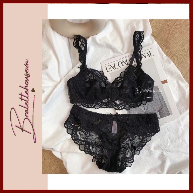 S819 Set áo ngực có gọng không mút More and More Bralettehousevn