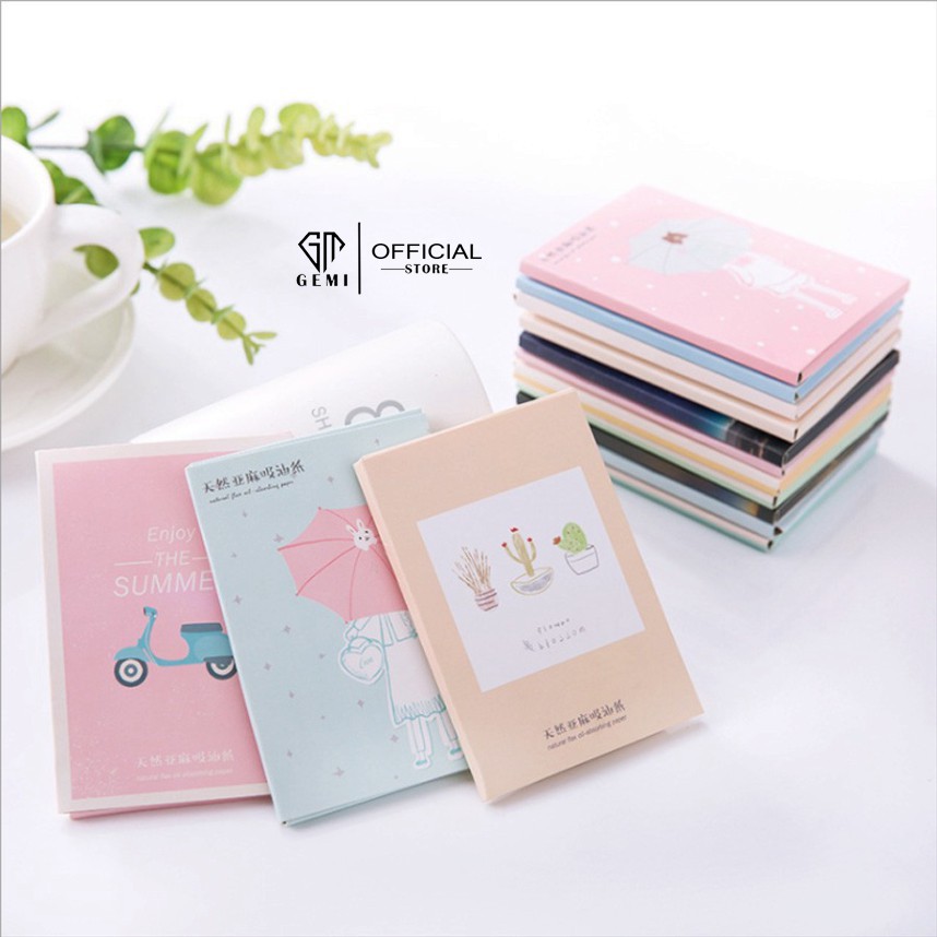 Giấy Thấm Dầu Maycreate Gói 50 Tờ Giúp Da Sạch Thoáng, Không Nhờn, Tránh Mụn | BigBuy360 - bigbuy360.vn