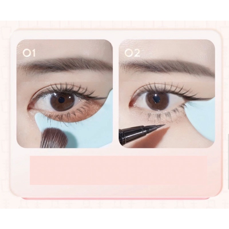 Miếng Đệm Hỗ Trợ Kẻ Mắt Và Chuốt Mascara Lông Mi 3 Trong 1