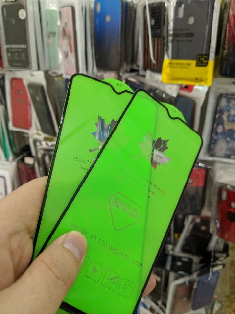 Cường lực 20D viền mỏng Samsung Galaxy A70 FREESHIP Từ 50k full màn full keo ôm màn 2.5D trơn mượt cao cấp