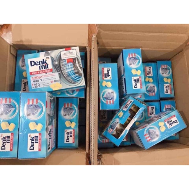 Combo 10 set tẩy máy giặt