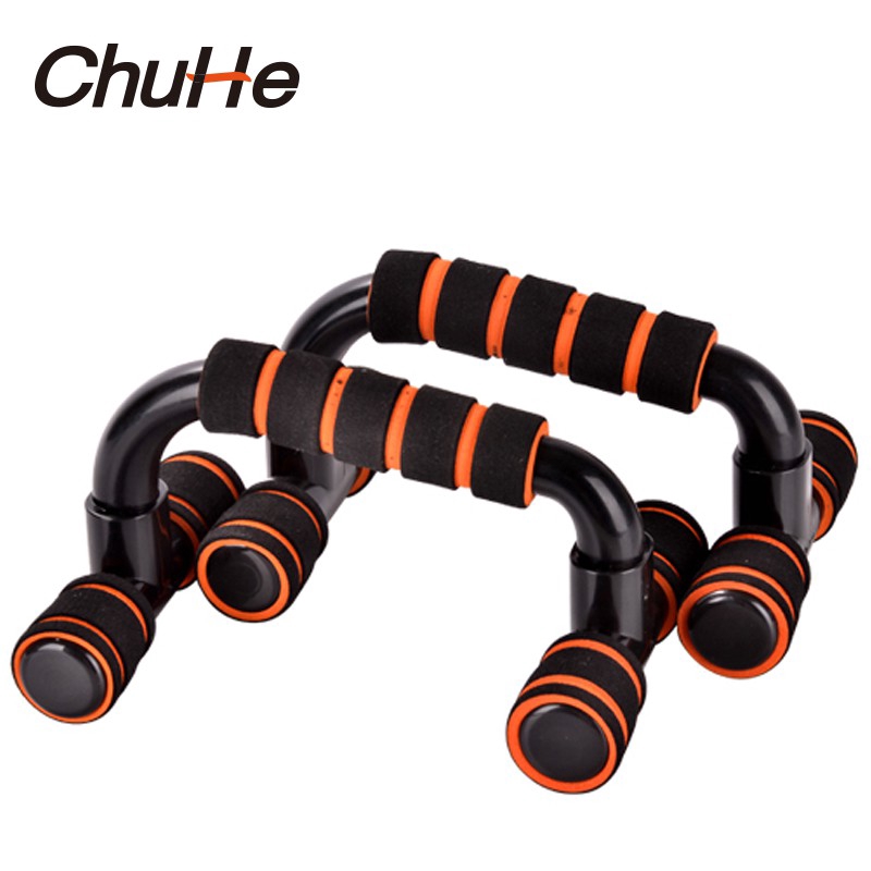 CHUCH 2 CÁI H Loại Push Up Stand Bar Khung Pushup Stand Tập thể dục Tập thể dục Tập thể hình cho cơ bắp Tập thể dục Tay cầm Huấn luyện viên Công cụ