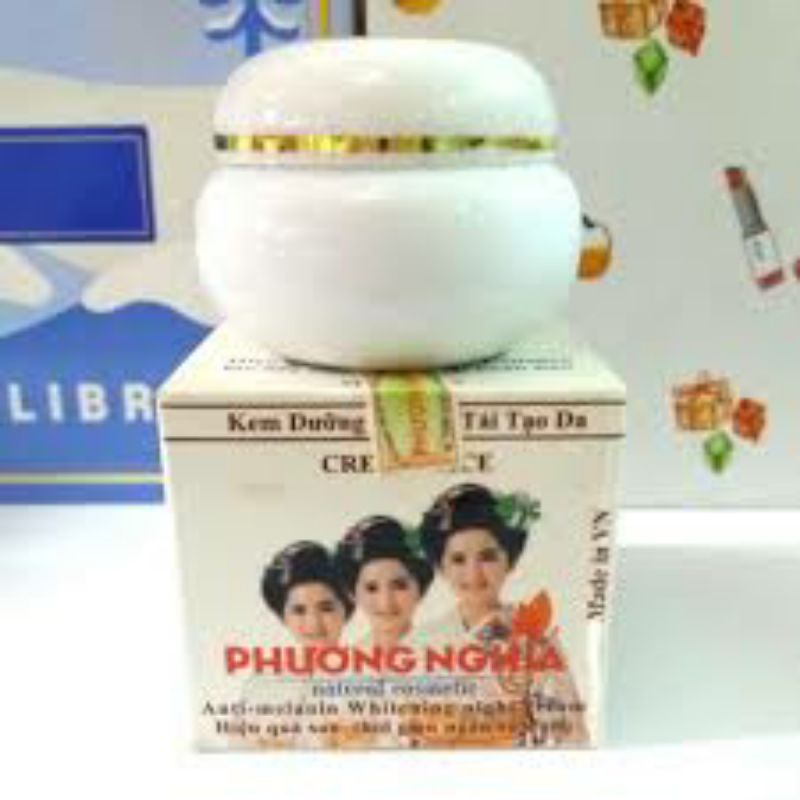 Kem Phương Nghĩa trắng da mặt ngừa nám tái tạo da 10g