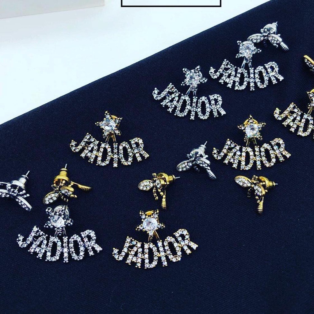 Bông Tai Cao Cấp Đính Đá Bạc 925 - MS061