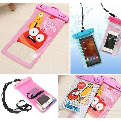 Túi đựng điện thoại chống nước iphone, samsung ... thoải mái đi tắm biển đi bơi có dây đeo cổ