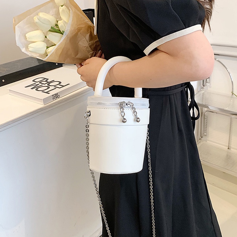 Túi Đeo Chéo Dây Xích Phong Cách Hàn Quốc Thời Trang Cho Nữ