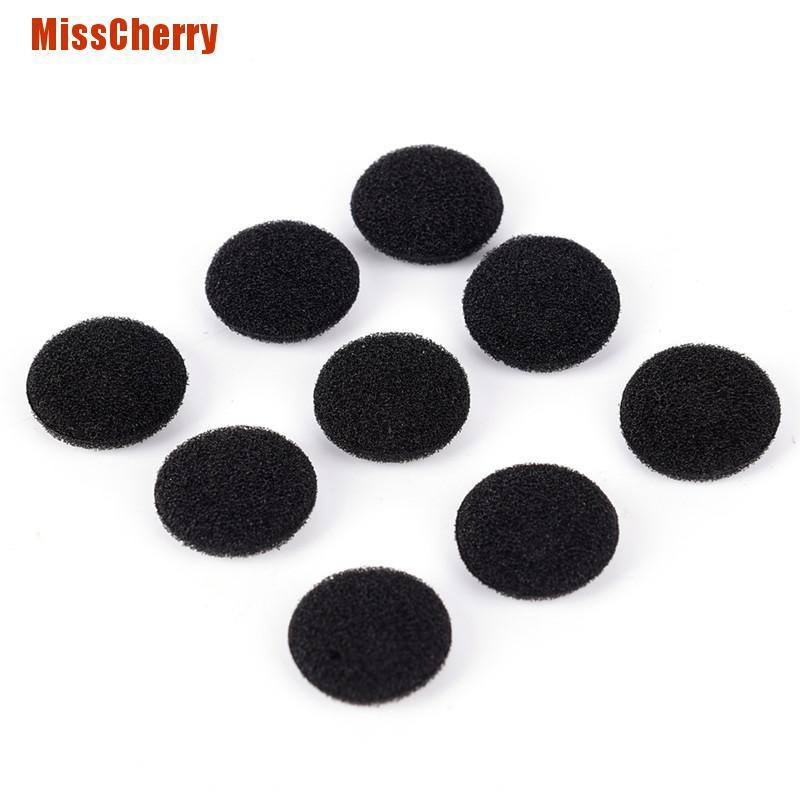 Set 30 Đệm Xốp Mềm Màu Đen Bọc Tai Nghe