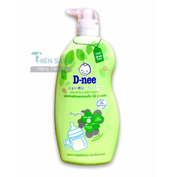 Nước rửa bình sữa Dnee organic bình 620ml Thái Lan
