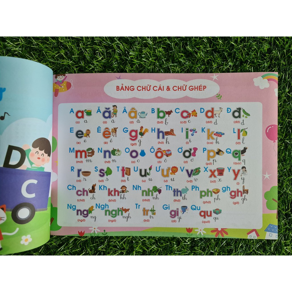 Combo Sách Bé Tự Tin Vào Lớp 1( Tặng kèm bộ 42 bộ thẻ chữ cái và chữ ghép )