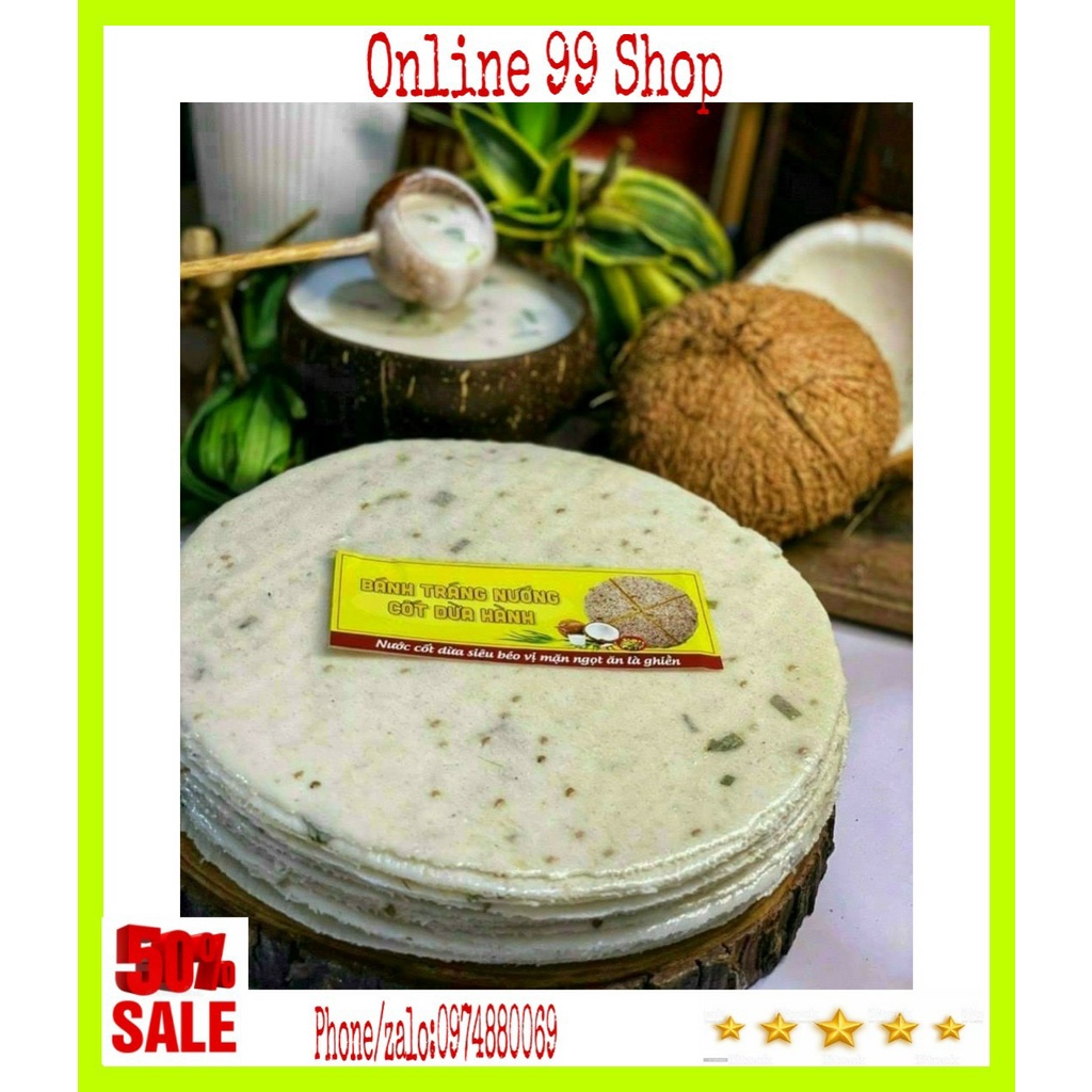 Bánh phồng nếp Sơn Đốc Bến Tre loại đặc biệt