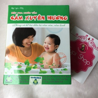 ❤️Bột tắm Cảm Xuyên Hương Yên Bái 100g