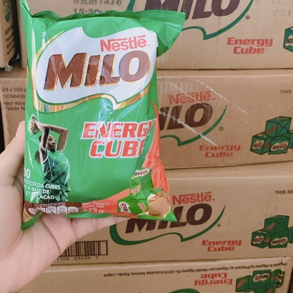 KẸO MILO ENERGY CUBE 100 VIÊN 275G CỦA THÁI LAN