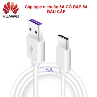 Dây cáp sạc USB type C 5A. sạc nhanh QC 3.0