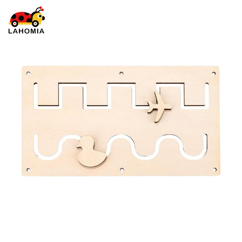 LAHOMIA Bảng đồ chơi giáo dục hỗ trợ phát triển trí tuệ cho bé DIY