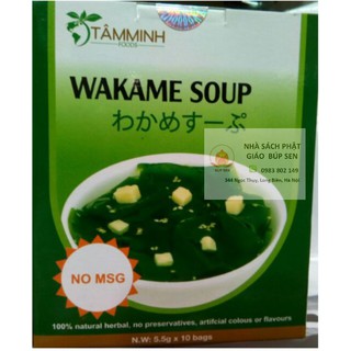 1 hộp Canh dưỡng sinh rong biển Tâm Minh (5.5g x 10 gói)