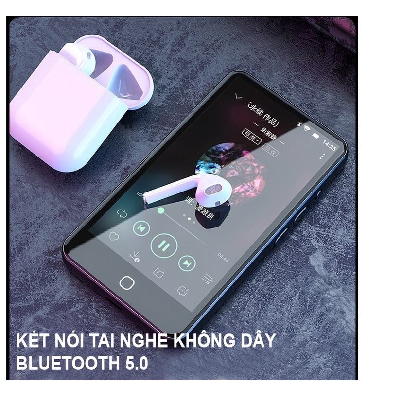 (Hỗ trợ Tiếng Việt) Máy Nghe Nhạc Android MP4 Màn Hình Cảm Ứng 4.5 Inch Bluetooth WiFi Ruizu H5 Bộ Nhớ Trong 16GB