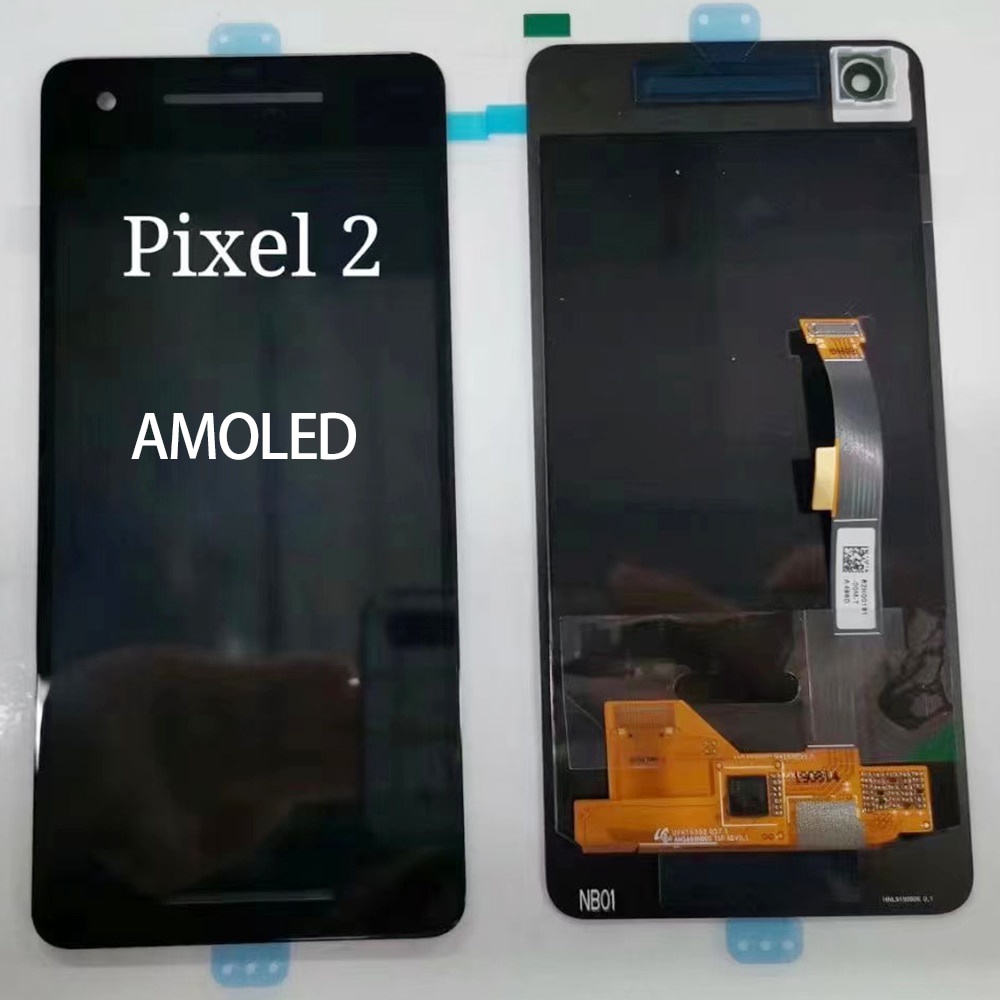 Màn Hình Cảm Ứng LCD 100% Chính Hãng Cho Google Pixel 2 5.0&quot; Bộ Phận Thay Thế Màn Hình Kỹ Thuật Số AMOLED Pixel2