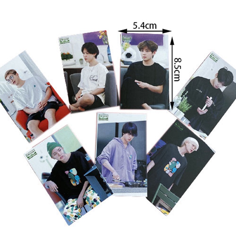 Set 7 tấm thẻ ảnh nhóm nhạc BTS IN THE SOOP 2